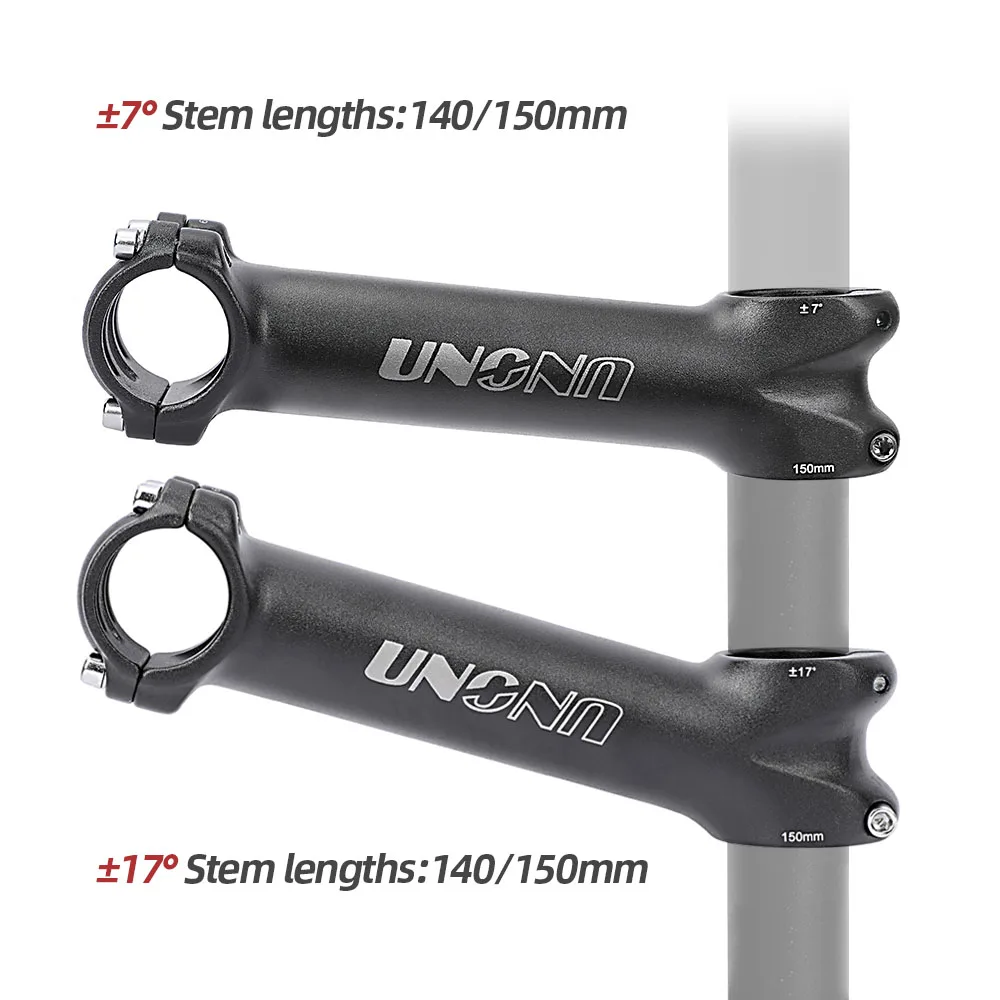 UNO Long Road Bike Stem 140/150mm Mtb Handlebar Stem 7/17 Mtb Bike Table 31.8mm Takeaway Down Stem Bicycle Bridge Mount view 3