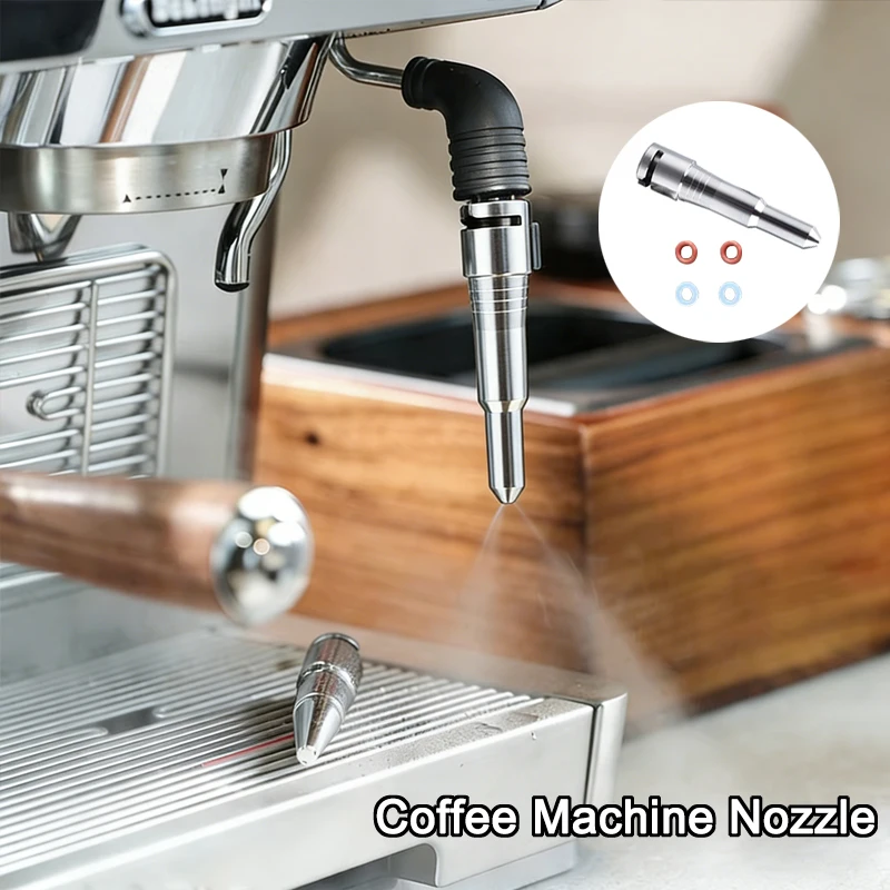 

Delonghi Coffee Steam Nozzle Stainless Steel Fastener Espresso Coffee Steam Nozzle Easy To Clean Barista Machine Accessories