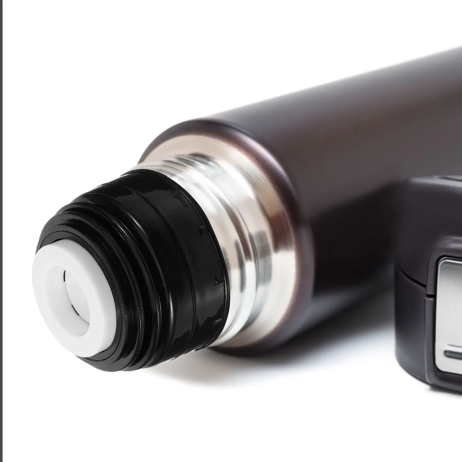 

Insulated Water Bottle Lid Leak-Proof Seal Replaceable Flip Cap For Portable Drinking Containers Durable Plastic Thermal