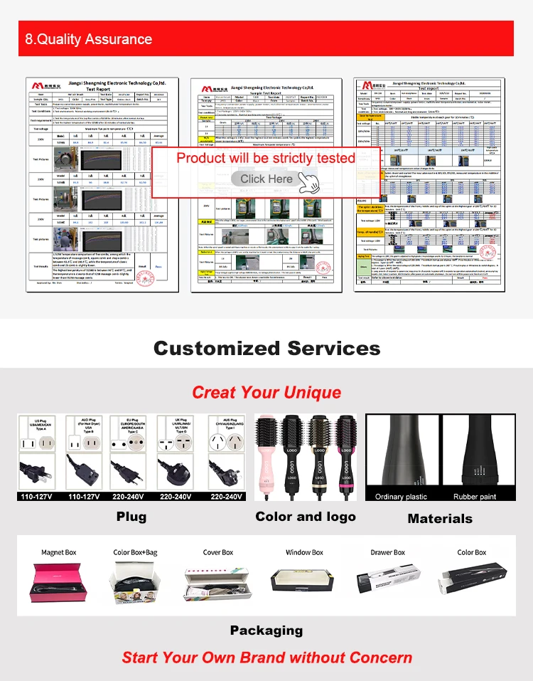 وصل حديثًا لعام 2023 مُكثَّف شعر بخطوة واحدة بالإضافة إلى 2.0 وفرشاة هواء ساخنة باللون الأسود والذهبي