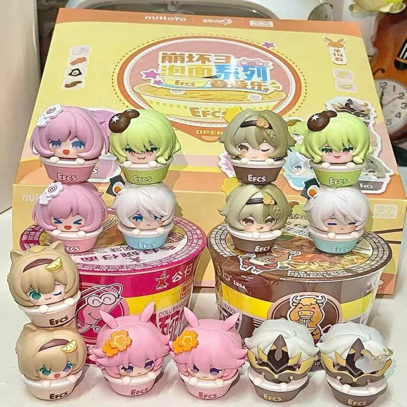 

Мини-фигурка Honkai Impact 3, Elysia Mobius Pardofelis Kevin Kaslana Kalpas Yae Sakura Villv, аниме-фигурка, модель, украшение, подарки