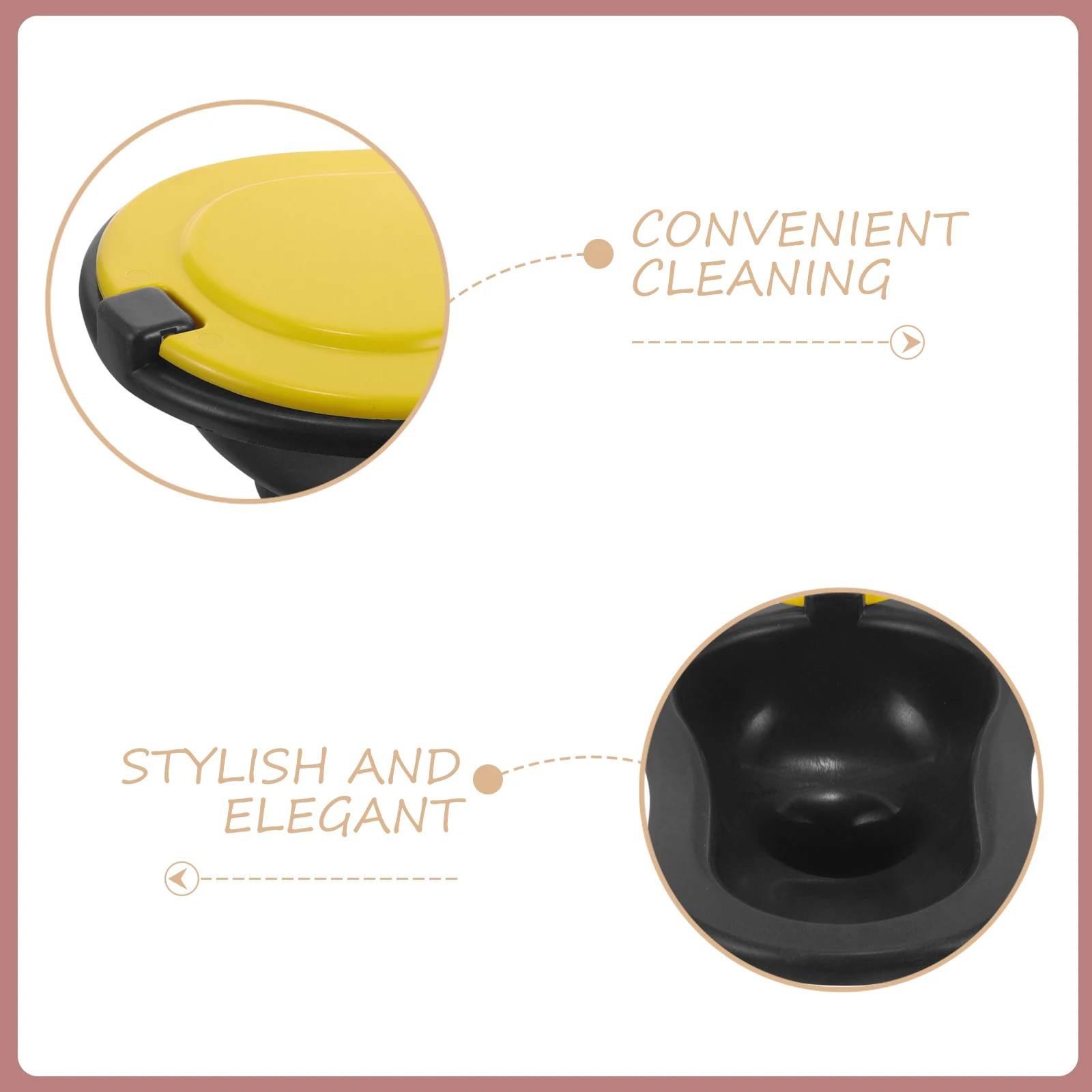 

Portable Toilet Fast Sanitation Solution for Construction Sites Outdoor Travel Temporary Squatting Toilet with Lid