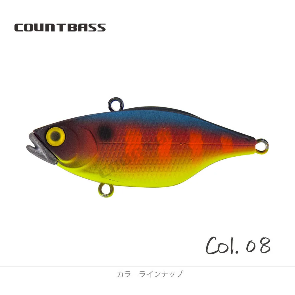 Count bass 60mm 2-1/4 "3/8g 11,7 oz. Vibrations köder Wobbler lipless Kurbel köder Angler Angel köder la peche au leurre Hardbaits – Detail 18