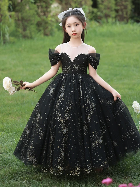 Black dress for kids on sale