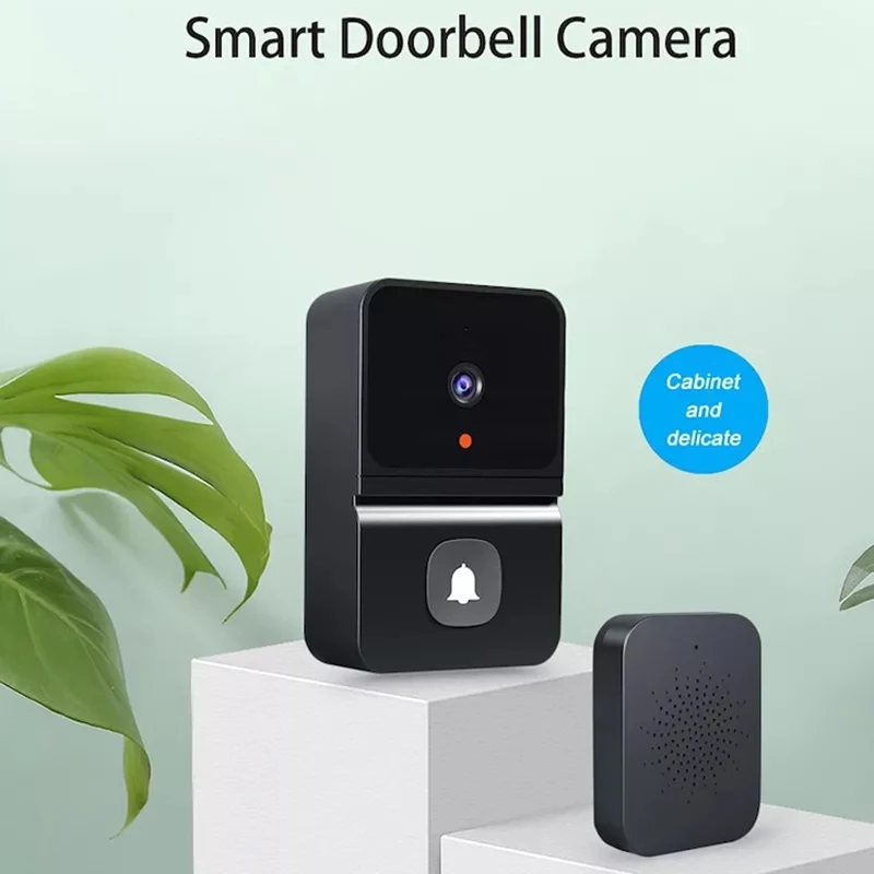 MIJIA-Sonnette de porte de sécurité sans fil avec vision nocturne, interphone vidéo HD extérieur, changement vocal pour la maison, Wi-Fi, caméra intelligente