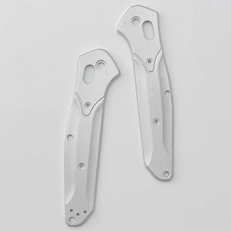 Aluminum Alloy SandBlasting Knife Handle Scales Patch for Benchmade Osborne Series 940 Knives Grip DIY Making accessories Parts