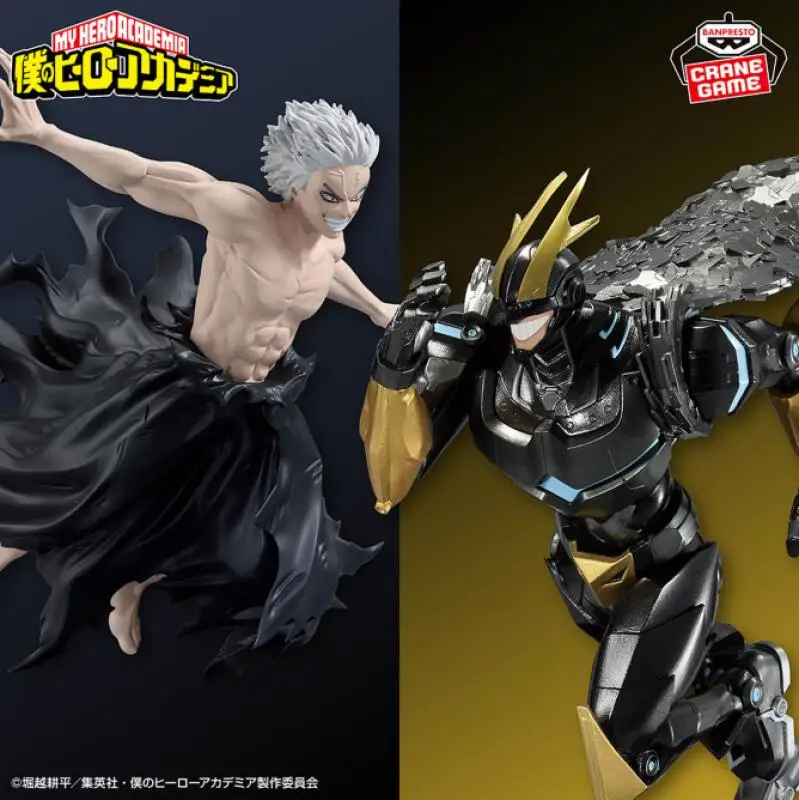 Oryginalne figurki Bandai Banpresto Hero Academia Armored All Might, figurki akcji anime, model, lalka z kreskówki, zabawki dla dzieci, prezent Juguete