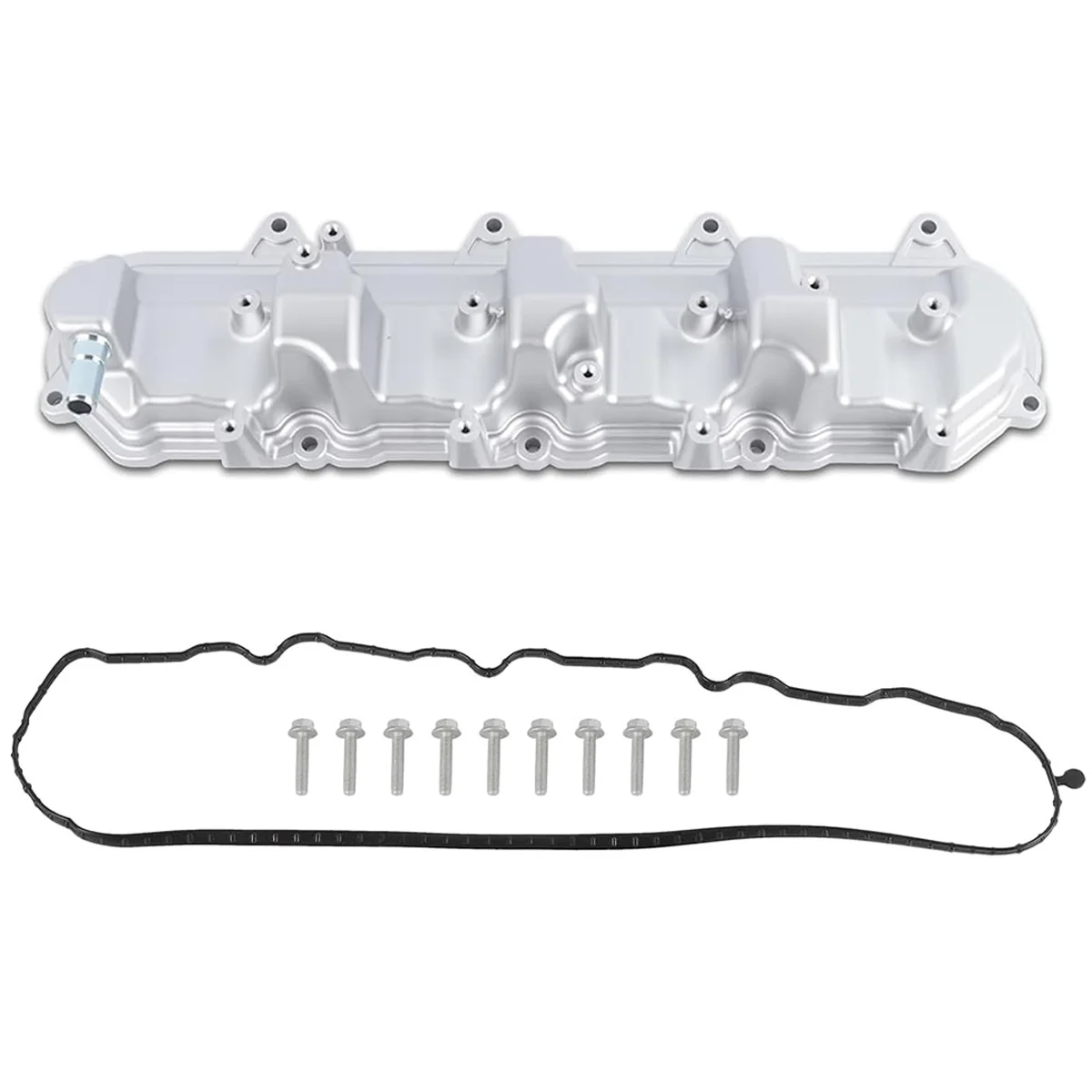 Aluminum Right Rocker Arm Cover For GM Gen V LT V8 5.3L 6.2L Wet Sump Engine Replace 12623927 12665407 12689123