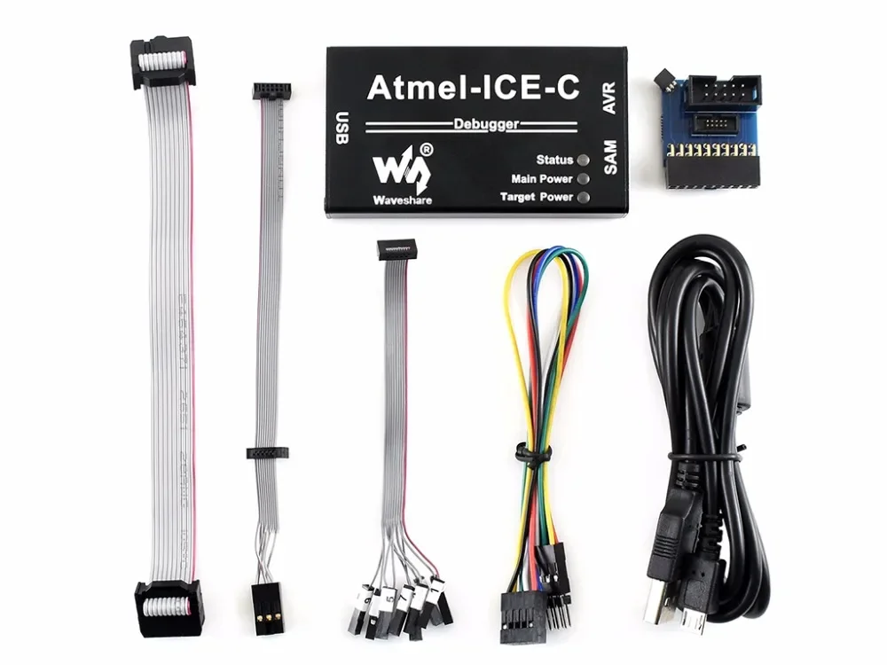 For Atmel-ICE-C Original PCBA Inside Full Functionality Cost Effective  for debugging programming Atmel SAM/AVR microcontrollers