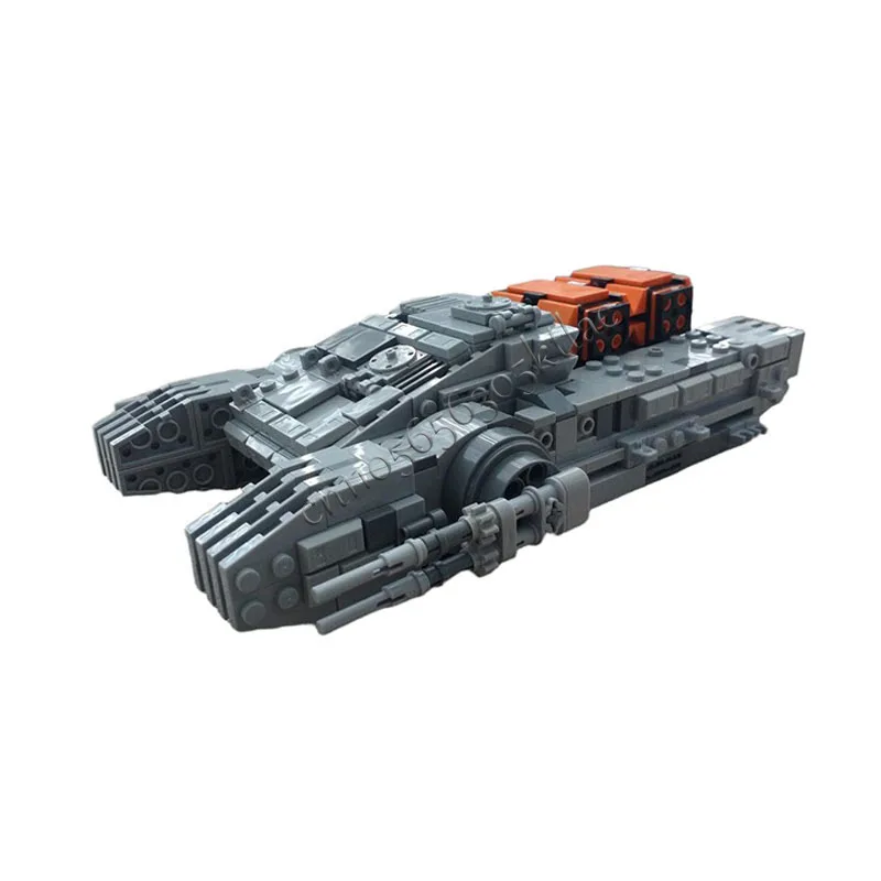 635 Parts Star Battle Series Hovertank Building Model Blocks Bricks For Children Assembly Display Toys Popular Christmas Gifts view 2