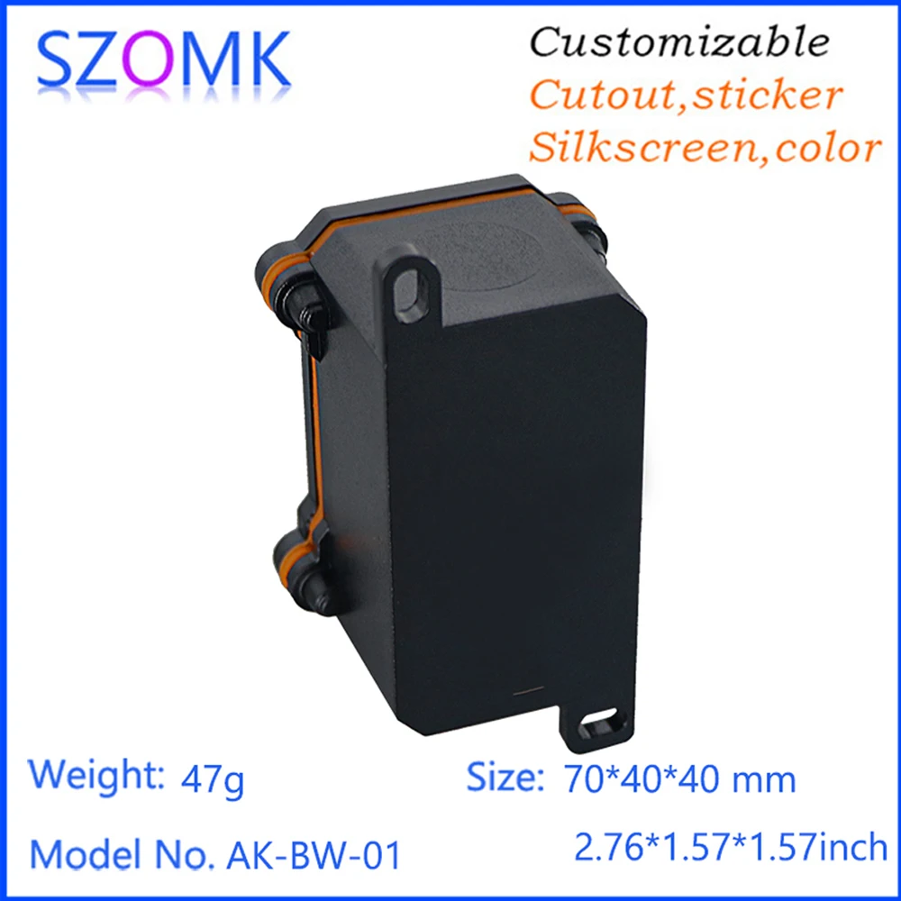 IP68 Electronics Waterproof Enclosure Box SZOMK Outdoor PC Plastic Weatherproof Housing Enclosure for PCB Device Control Box image 4