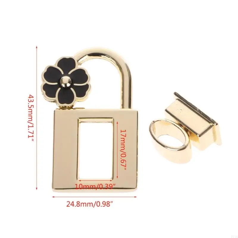 77JB fecho metal trava torção Twist Locks para hardware bolsa bolsa bolsa bolsa diy