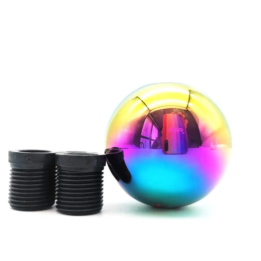 Car Aluminum Ball Style 5speed Manual Gear Stick Shift Knob Lever Shifter Colour