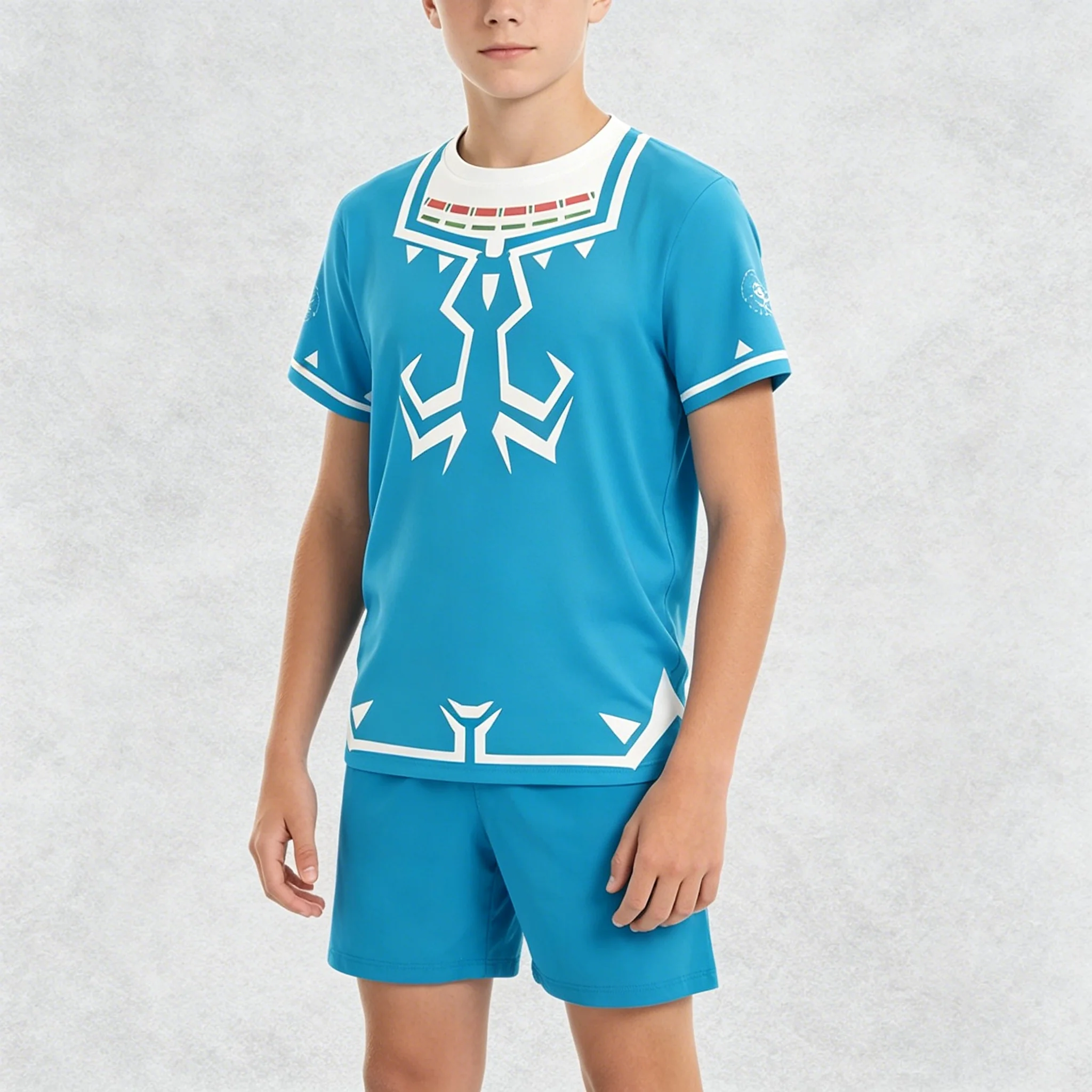 

Men T Shirt Women Tee Boys Girls Top Adults Children Parent Child Quick dry kid Tshirts Zelda Cosplay Outdoor Sportswear Tops