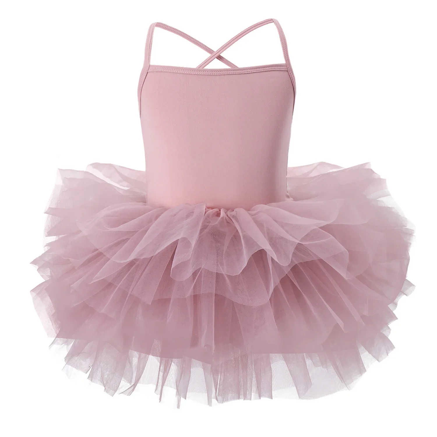 

New Girl Ballet TuTu Dress 1-8 Ys Fashion Professional Kids Dancing Party Dress Performance Costume Princess Wedding Dress