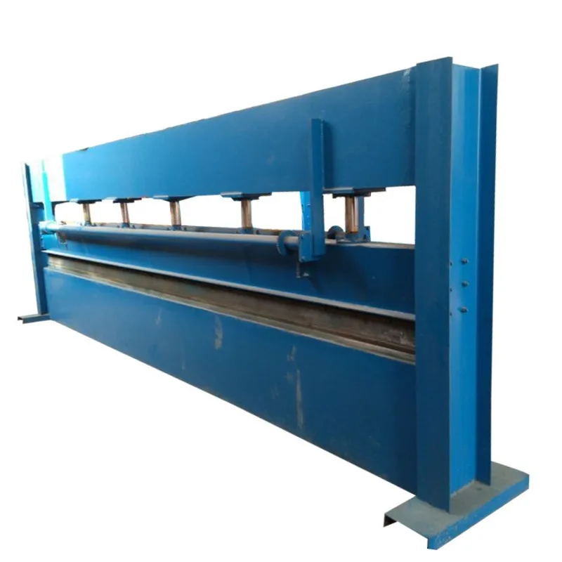 4-8 Meter Foot Operated Hydraulic Lightweight Steel Plate Bending Machine, Metal Folding Machine
