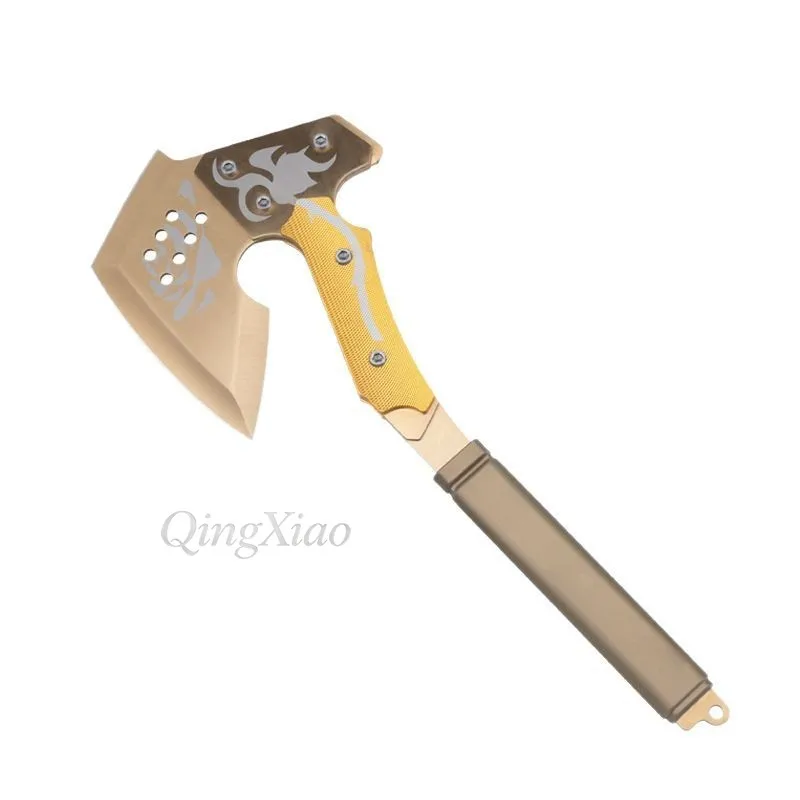Multi Function Tactical Engineer Axe With Saw Outdoor Camping Hand Tool For Mountain Cutting Wholesale Supply Equipment