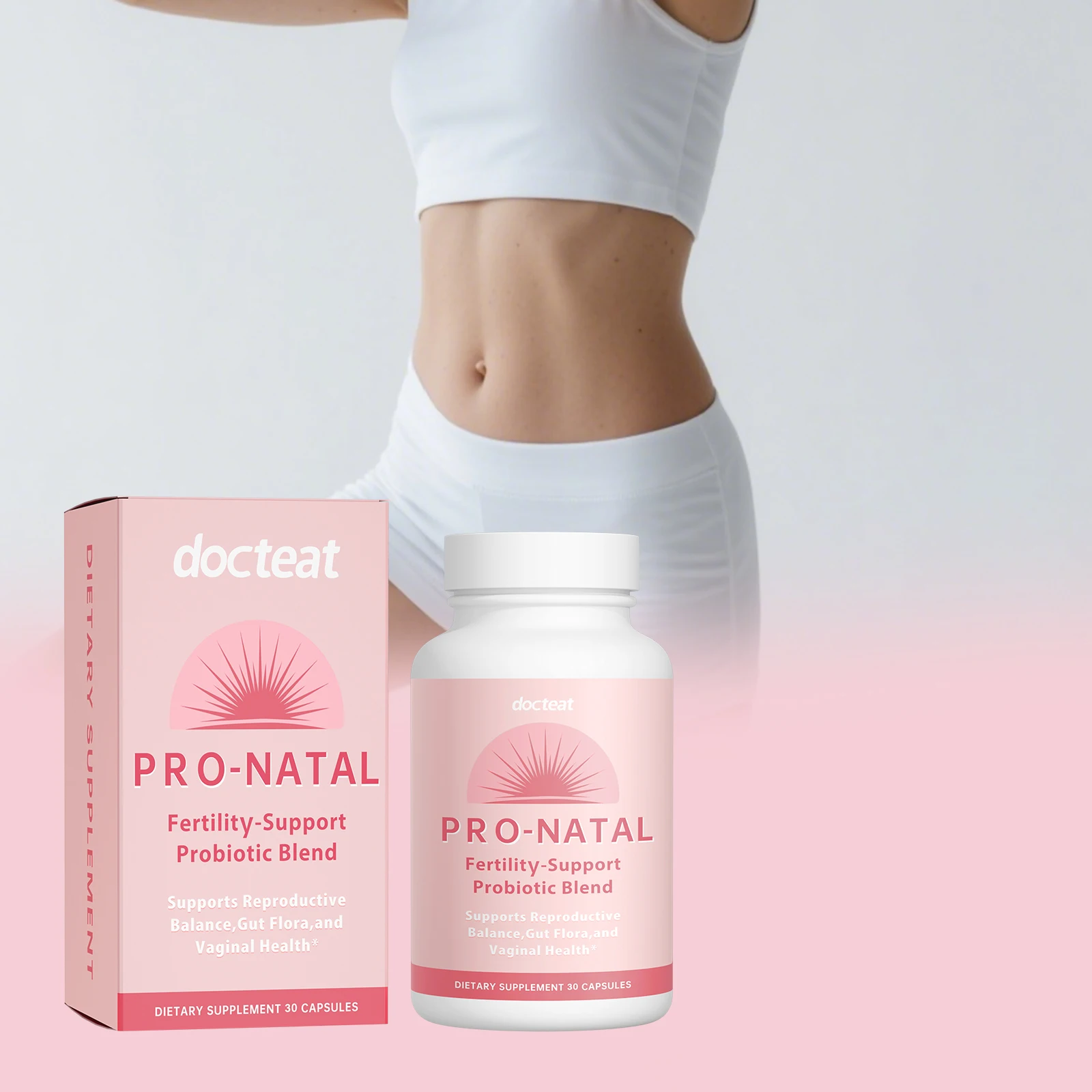 

Women's probiotic capsules,Women's Once-daily V-Probiotics - pH Balance, Odor Control, Yeast & Flora.