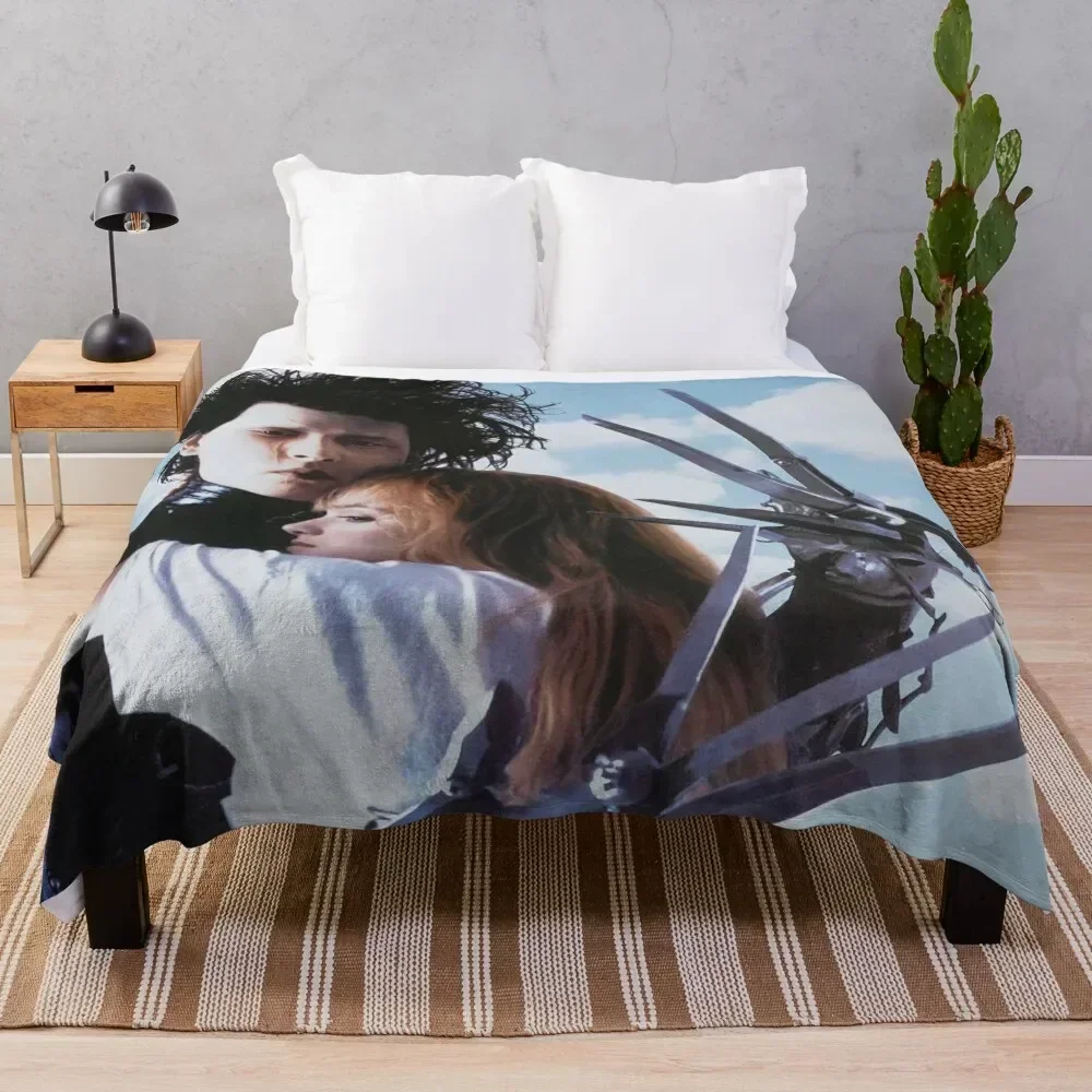 

Edward and Kim Throw Blanket Elegant Warm Throw Blanket for Hotel Home