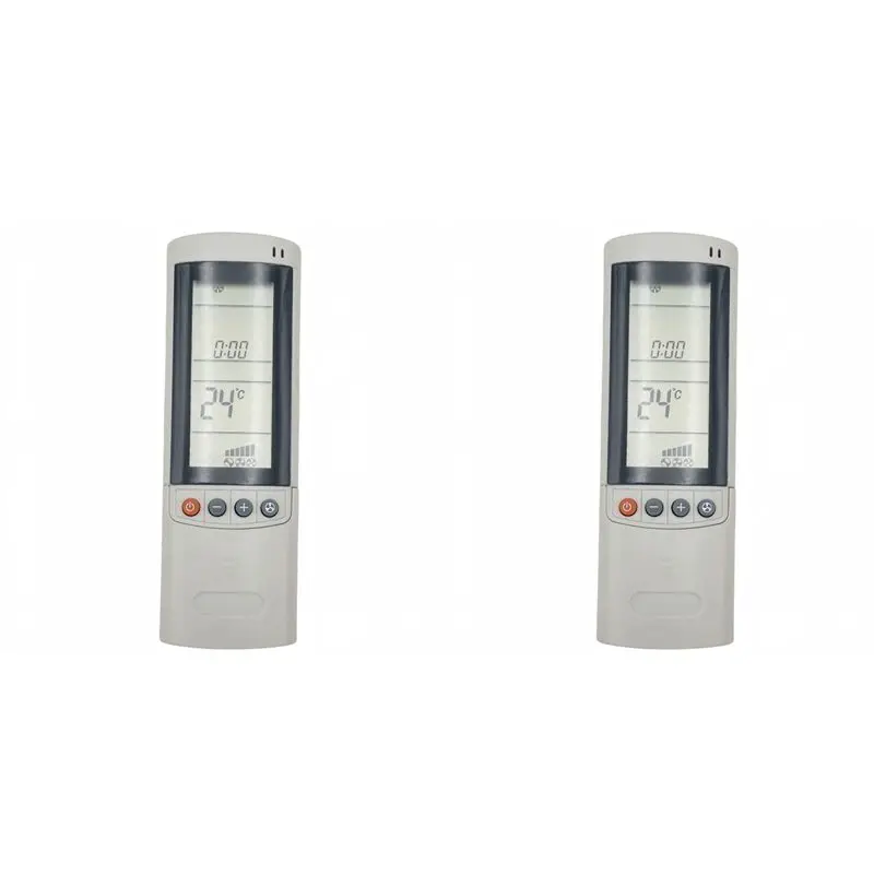 B04B-2X Air Conditioner RC-7 Remote Control Remote Control Replace For ELECTRA, Airwell, Emailair, Elco Air Conditioning