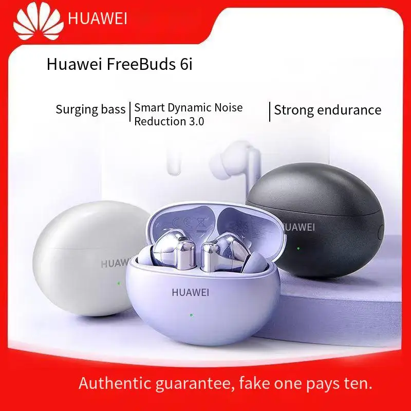 New Huawei Headset FreeBuds 6i flagship active noise reduction Bluetooth wireless headset 2024 new