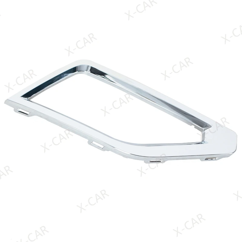 2PCS For VW Atlas 2018 2019 Front Bumper Fog Light Foglamp Trim Cover Frame Decorative Cap Lid 3CN853665BAV3 3CN853666BAV3 - view 4