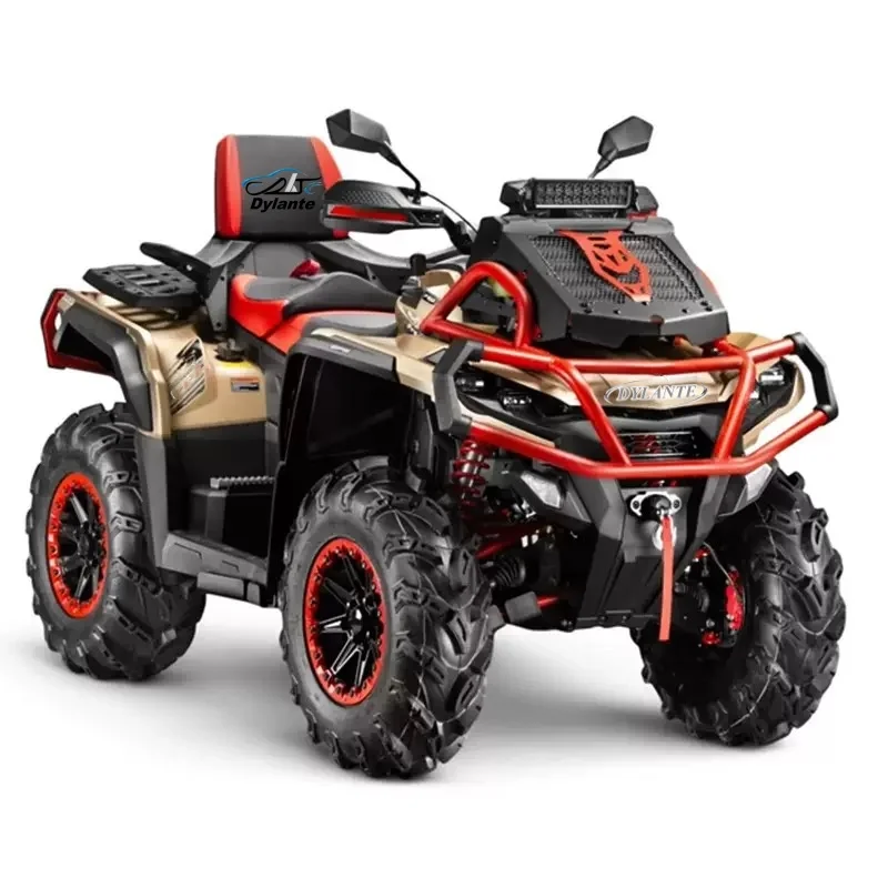 تعمل بالوقود ATV 2 مقاعد سعة 4 السكتة الدماغية اسطوانة مزدوجة 1000CC ATV 4X4 مركبة رياضية مزرعة الصيد