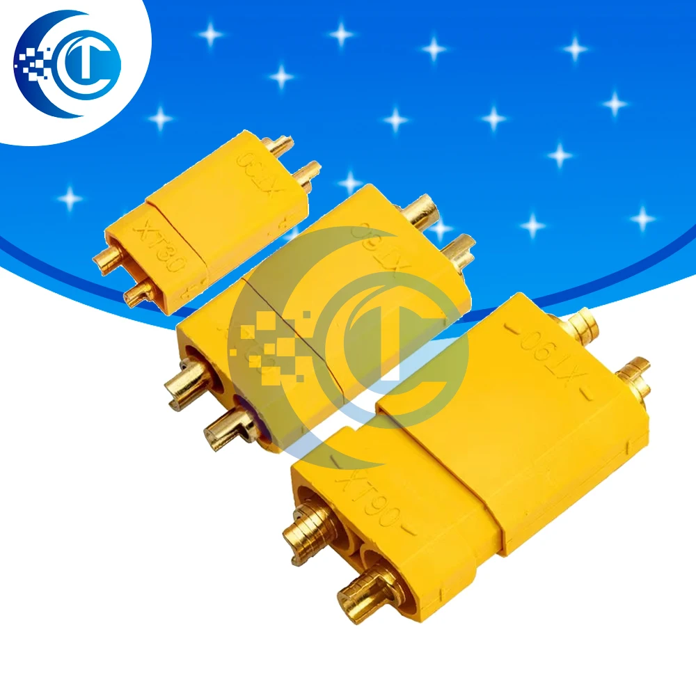 RC LiPo Battery Male to Female Power Plug, 1 Pair XT30/XT60/XT90 Connector for DIY Model Wholesale Applications