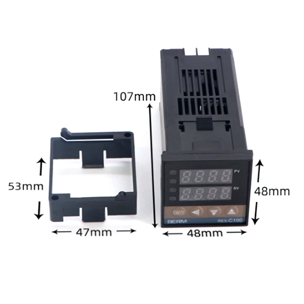 REX-C100FK02-V*DN Intelligent Temperature Controller SSR Output + SSR-25 DA +M6 1M Cable Set Temperature Controller Set