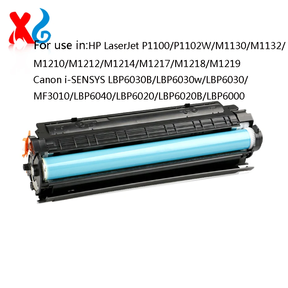 1PC CE285A CRG925 325 725 125 Toner Cartridge For HP LaserJet P1100 P1102W M1130 M1132 M1210 M1212 P1102 Canon LBP6030B LBP6030w