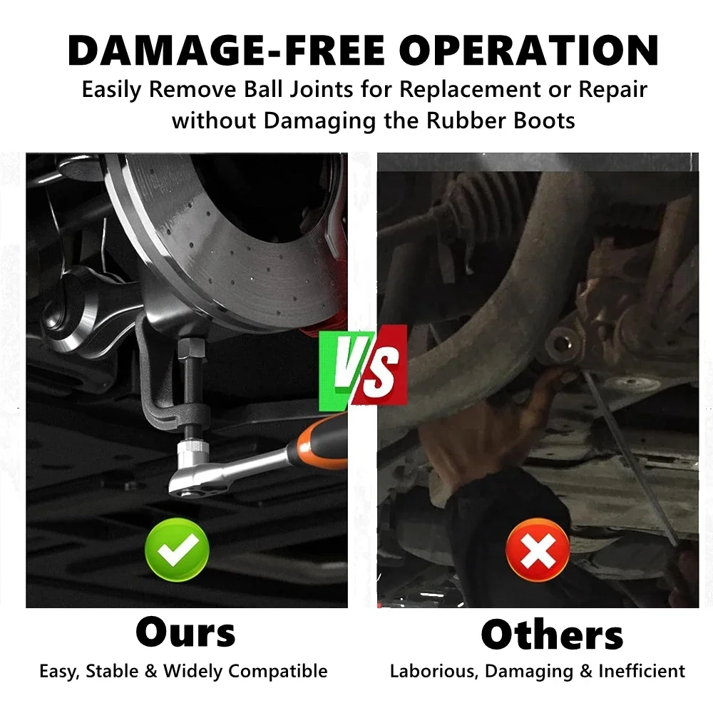 أداة رفع ذراع التحكم السفلي ومجموعة أدوات جلبة متخصصة لفصل وصلة كروية لعام 2005-لاحقً من فورد لينكولن ميركوري