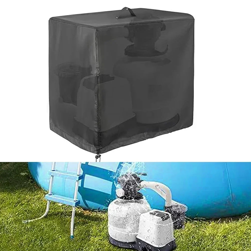 

1pc Pool Pump Cover Waterproof Oxford Cloth Cover For Krystal Clear Pool Pump Sand Filter Part Outdoor Swimming Pool Part
