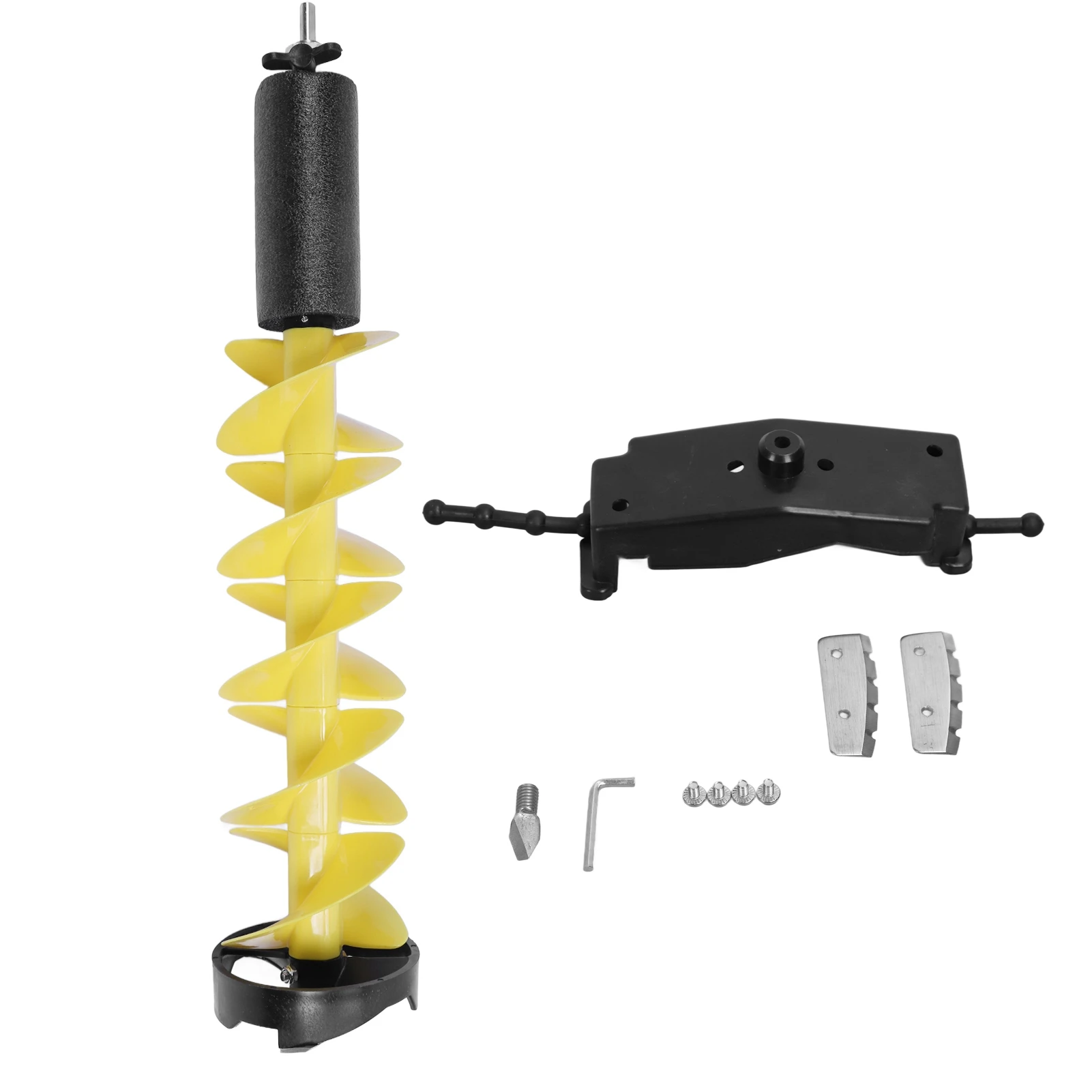 

Electric Ice Fishing Auger Ice Auger for Fishing Electric Nylon Corless with Positioning Drill for Enthusiasts