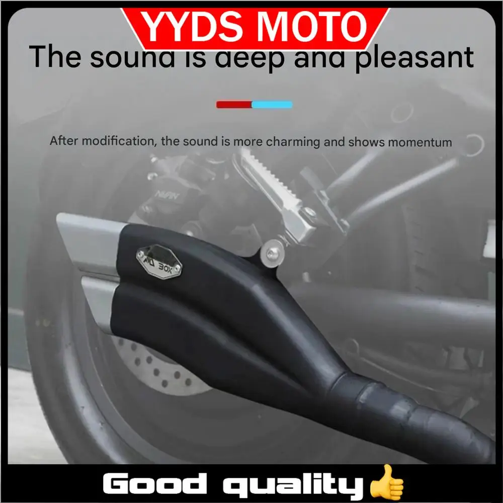 

For HONDA Rebel 500 Rebe 300 CM300 500 Single-outlet dual-exhaust tail section low and thick non-destructive direct installation