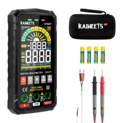 KAIWEETS ST600Y Precision Digital Multimeters Inductance Meter Tester 6000 Counts Display Screen Smart