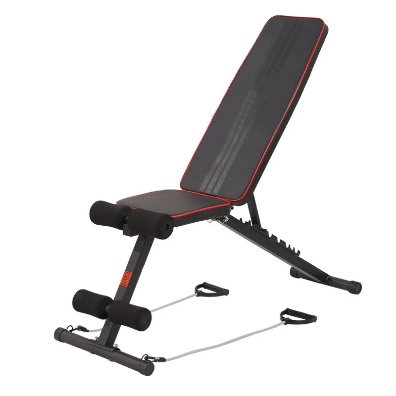 2026 Nuevo equipo de fitness para el hogar con capacidad de peso de 500 kg para hombres y mujeres - Banco con mancuernas multifunción Asistencia para abdominales