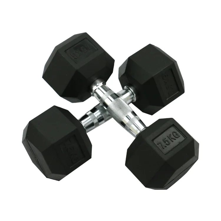 hot-sale-products-sport-rubber-coated-hex-dumbbell-set-weight-lifting-fitness-dumbbell-for-body-buildingpromote-sales