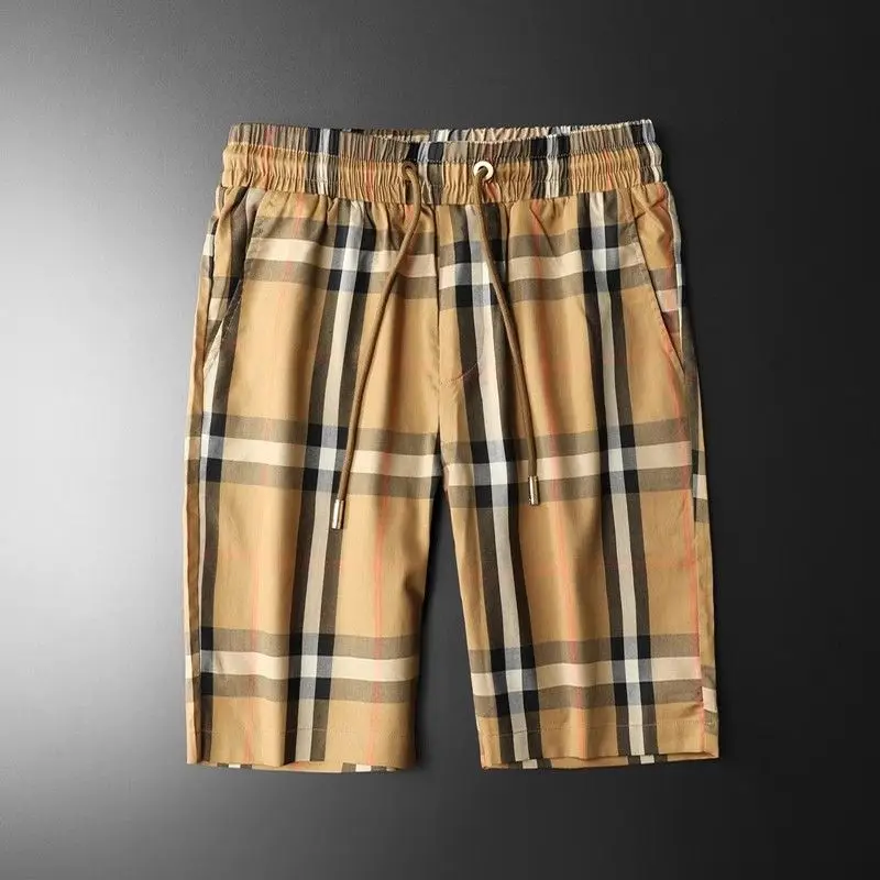 

Мужские шорты премиум-класса, модные, летние, новые, в полоску и клетку, свободного кроя, универсальные, легкие, стильные, пляжные, европейские товары.