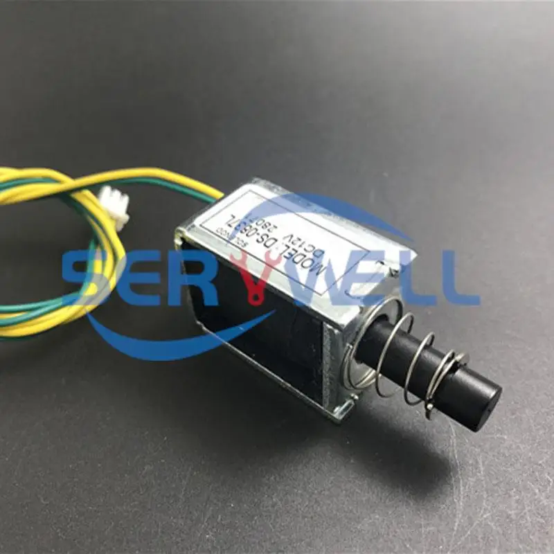 0837L-06K DC6V 0.15A 5Mm 20G 0.9W Eerste Slag Push Solenoid Elektromagneet 26*20*53.2Mm
