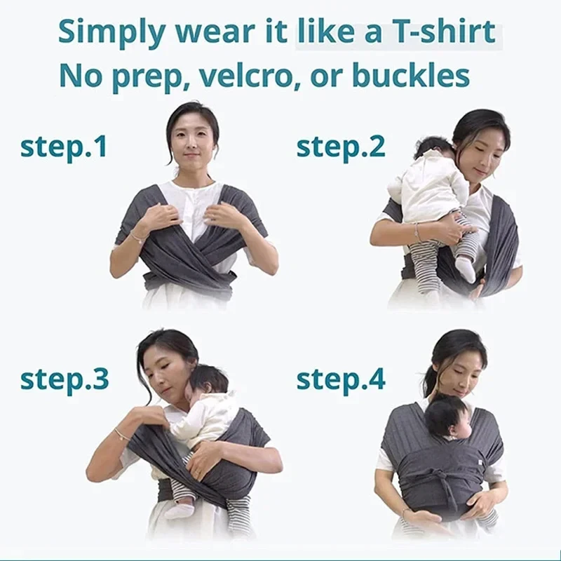 0-3 Years Old Baby Sling Front Hold Sling Small Month Old Sears Sling Summer Breathable Outdoor Cross Simple Baby Sling