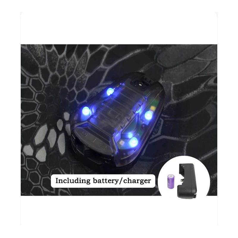BOOIU Luz táctica infrarroja impermeable estroboscópica para casco - imagen 5