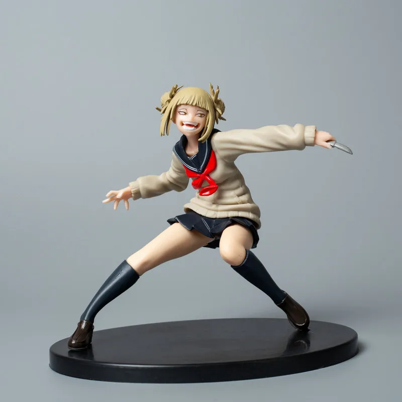 Figura de acción de My Hero Academia, Dabi Cross my body, Himiko Toga Boss Nine, modelo de colección, juguetes de muñeca, 14cm