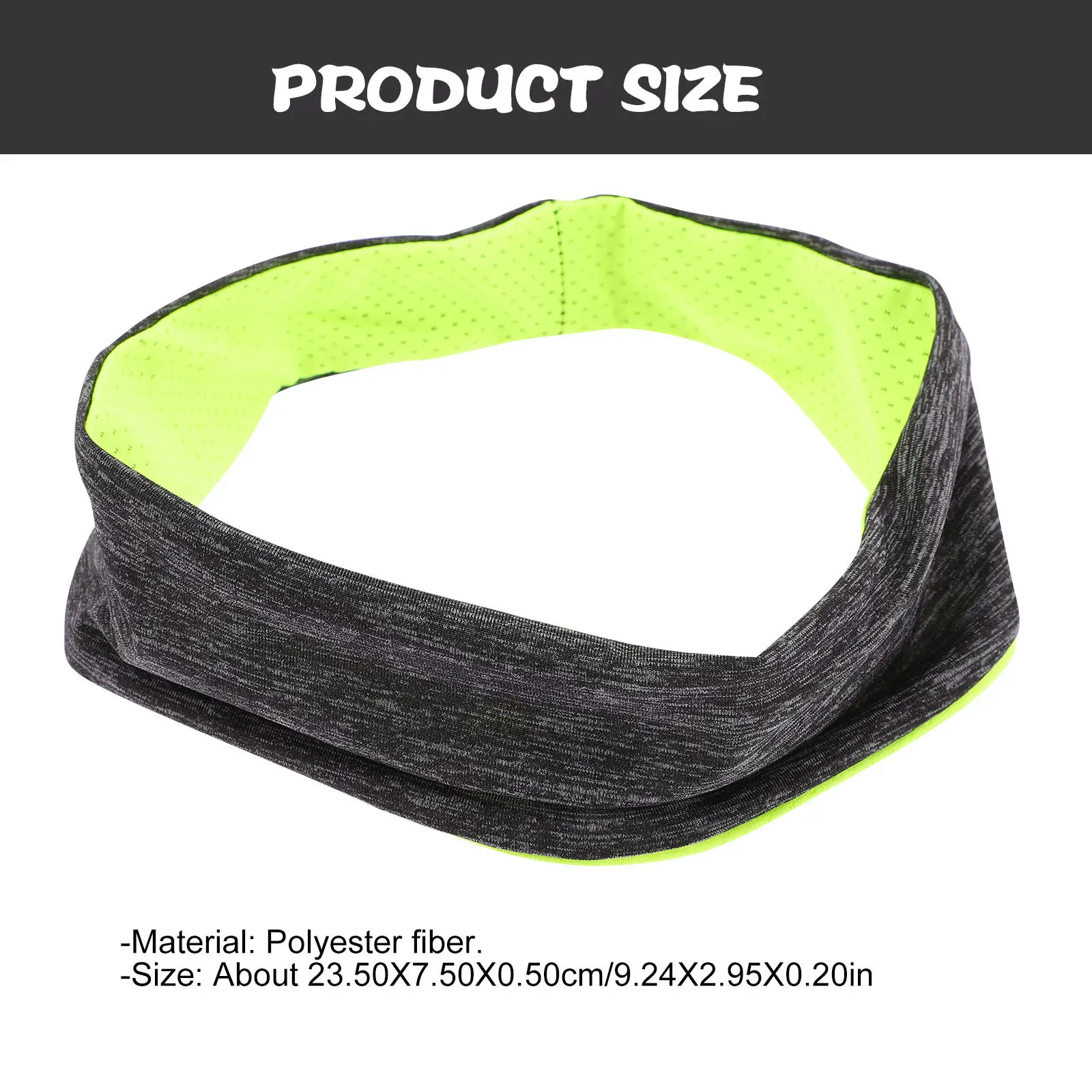 Stop Sweat Headbands Sports Yoga Turban Women Elastic Soft Breathable Moisture Wicking Sweatbands for Workout Running Fitness