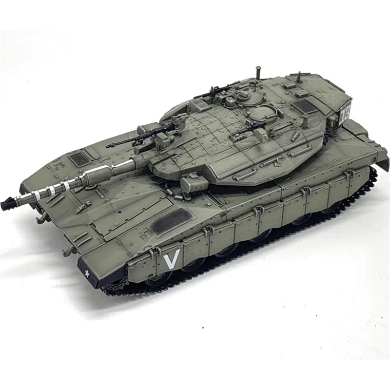 

1/72 Scale Merkava 3D Main Battle Tank Armored Vehicle Explosion Proof Curtain Model DieCast Collection Display Fans Toys Gifts