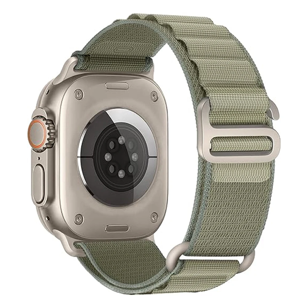 Alpin band für Apple Uhren armband Ultra 49mm 45mm 44mm 40mm 41mm 42mm 46mm Nylon Correa Armband iwatch Serie 9 8 10 se 4 7 6 5