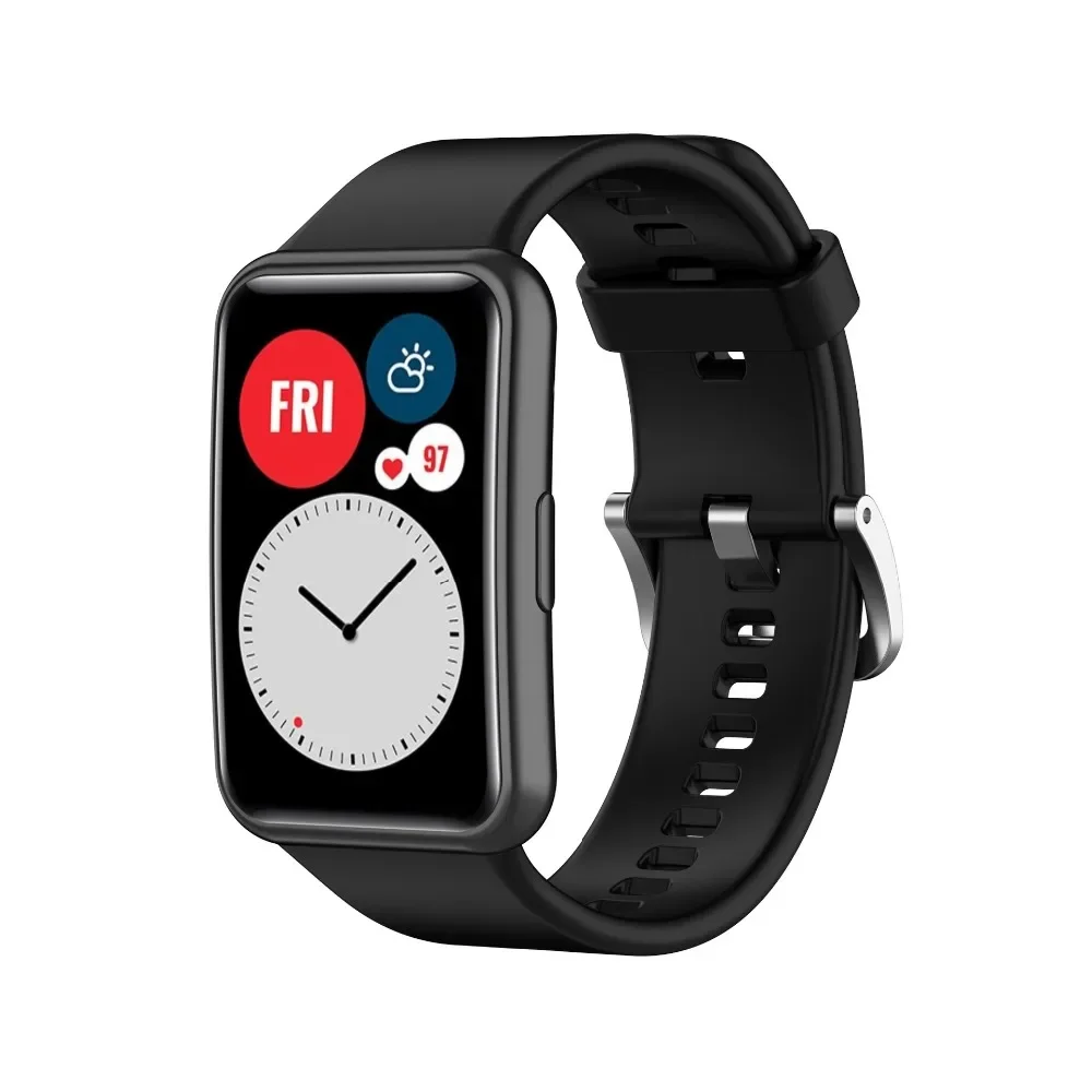 Sport band for Huawei Watch Fit TIA-B09 strap Replacement Silicone Bracelet Smart Accessorie for huawei watch fit band with tool image 6