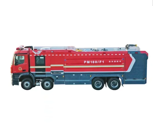 Fire Truck YT32M1 8x4 Fire Fighting Rescue Truck Water/Foam Firefighter Truck Car