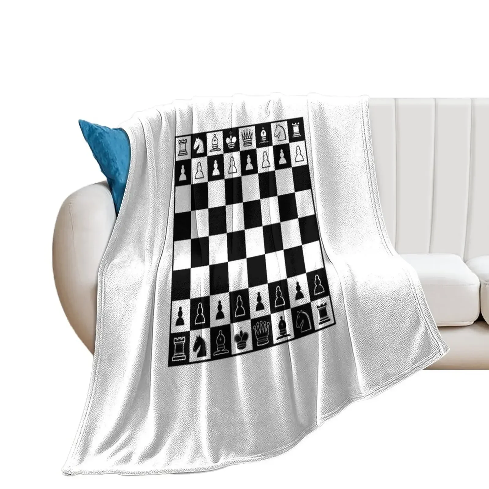 Chess Board Throw Blanket manga Blankets For Sofas Blankets For Bed Baby Blankets