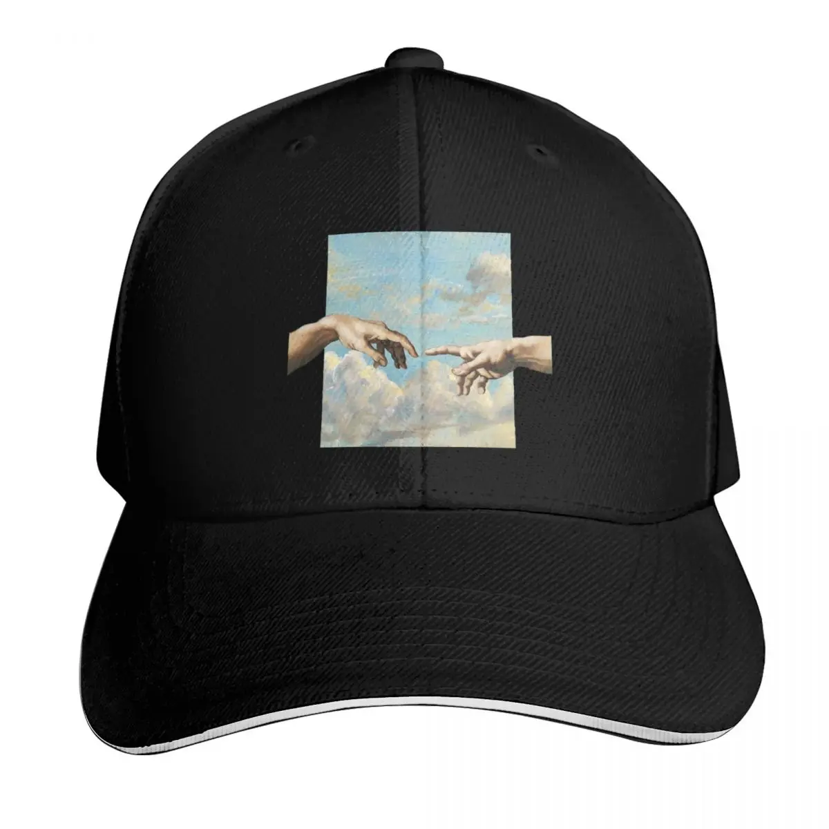 Touch The God - Creation Of Adam Baseball Cap Ball Cap Hat Man For The Sun Beach Outing Men's Hats Women's