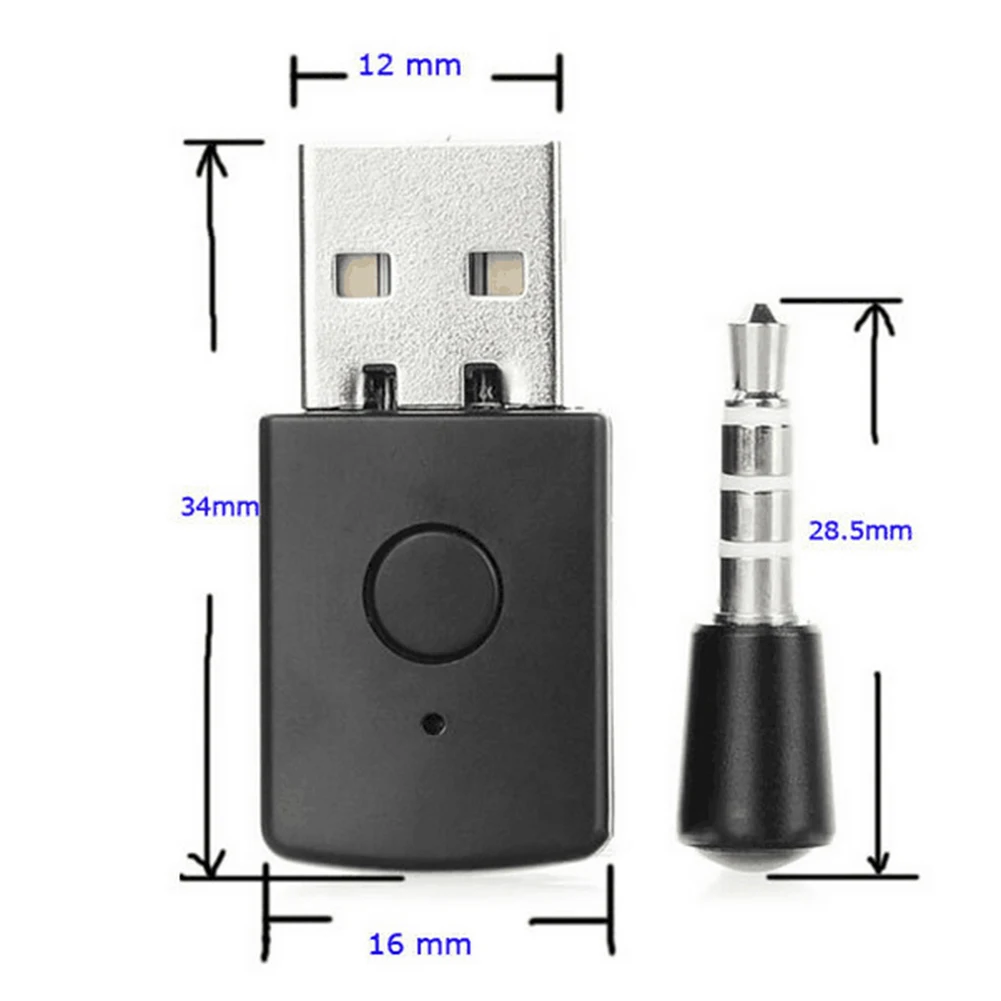 USB Bluetooth-compatible4.0 Wireless Audio Adapter Dongles Earphone Receiver Transmitter for PS4 for PS5 Controller